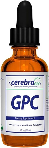 [BRSWIGL3PIMRYELG] Nutrasal Cerebra GPC Liquid - 2 Fl. Oz. (60mL)