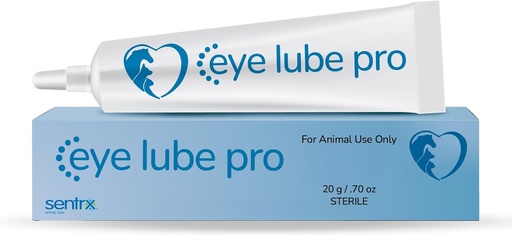 [BRSROBL7B4AQYCA4] Sentrx - Eye Lube Pro Eye Drops för hundar, katter och hästar, Hydrating Gel Eye Drops med Hyaluronic Acid och Carbomer Lubrication, för torrhet, kläckning och irritation, 20 g