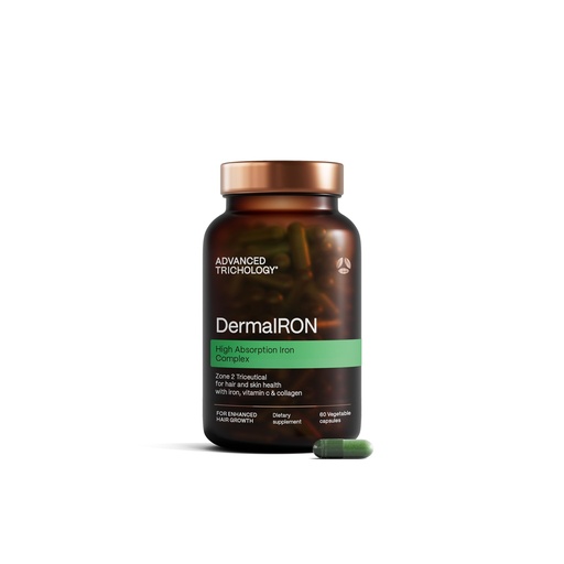 [BRSW2ZT4AR6RYYD4] DermaIRON Iron Supplement for Women & Men – Gentle Iron for Low Ferritin & Anemia Support, Hair Thinning & Hair Loss Support, with Collagen & Vitamin C