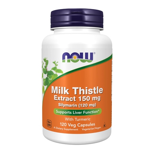 [BRSWIY3QB4PREHI5] Now Foods Silymarin Milk Thistle 150 mg - 120 Veg Capsules
