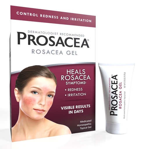 [BRSWIYY5CABWM33M] Prosacea - Medicated Rosacea Treatment for Face - Heals Rosacea Symptoms of Redness, Pimples and Irritation - Fragrance Free - 0.75 oz