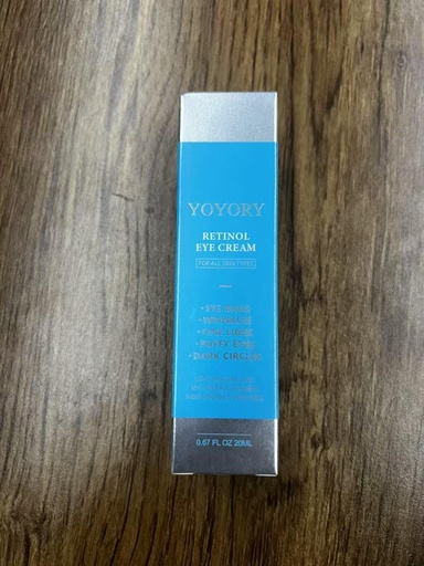 [BRSRAGIZOZYGGCLB] Retinol Under Eye Cream - for Eye Bags, Dark Circles, Puffy Eyes，and Fade Wrinkles, Fine Lines Skin Care Treatment for Women and Men, (0.67 Fl Oz)