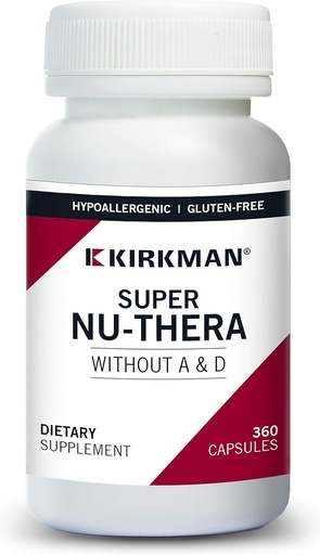 [BRSWIATRA4IQE2Q7] Kirkman Super Nu-Thera® w/o Vitamina A in D - Hypoallergenic 