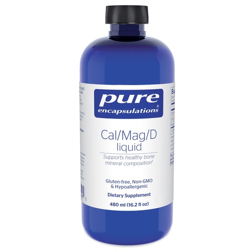 [BRSWI2YIBUNGKDI5] Pure Encapsulations Cal/Mag/D Liquid | Calcium, Magnesium and Vitamin D in a Convenient Liquid Form | 16.2 fl. oz.