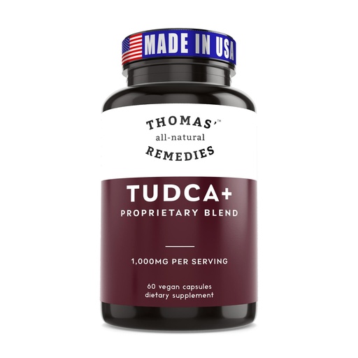 [BRSRMBIPPN5GCF3X] Toms Remedies - TUDCA Bile Salt Liver & Gallbladder Support Supplement 1000mg | Tauroursodeoxycholic Acid w/ Milk Thistle & Pterostilbene Antioxidants | Vegan, Non-GMO, No Filler | (60 Capsules)