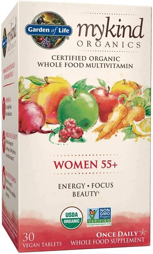 [BRSWGEITCN5BQDIU] mykind Organics Women 55+ 30 Tablets