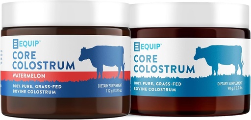 [BRSROCADBEMGYHI4] Equip Foods Core Colostrum Powder Watermelon & Core Colostrum Powder Unflavored