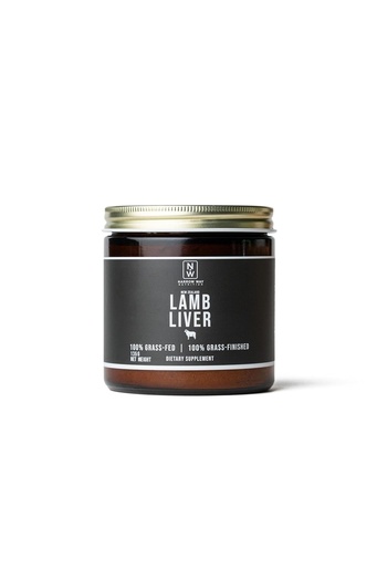 [BRSRAEICCIMRGFLL] Narrow Way Nutrition - LAMB LIVER Regeneratively Raised in New Zealand 135G, 100% Grass-Fed & 100% Grass-Finished, 45 Day Supply at 1 Scoop (3G) Daily