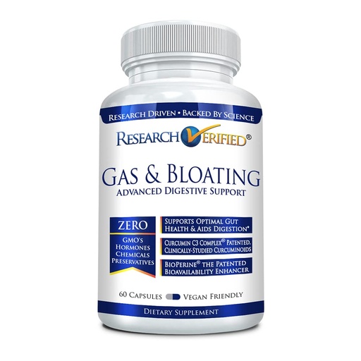 [BRSWYAA2OINWGA32] Research Verified Gas and Bloating - Relax Intestinal Muscles, Eliminate Gas Buildup - Artichoke Powder, Ginger, Peppermint Leaf Powder - 60 Capsules - Vegan…