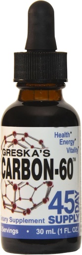 [BRSWGAIDPJ5BMDQ6] Greska Carbon- 60 ™ 45- Day Supply, Food- Grade, All- Naturalne, Składniki organiczne