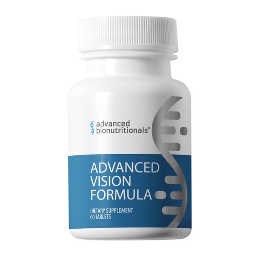 [BRSRMHQPOYCB6GTO] Advanced Bionutritionals – Advanced Vision Formula Supplement, Healthy Vision, Eye Function Support, Eye Vitamins, Lutein, Zeaxanthin, Vitamin A, C, Zinc, Gluten Free, Dairy Free, Vegan (60 Tablets)