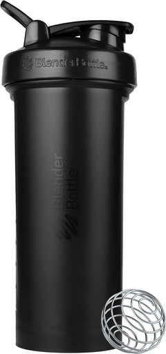 [BRSWYYDQCJYQOAA2] BlenderBottle Classic V2 Shaker Bottle Perfect for Protein Shakes and Pre Workout, 45-Ounce, Black