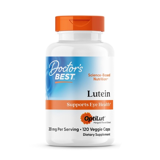 [BRSWIYQHCEIAAFA5] Doctors Best Lutein 10mg with Zeaxanthin 120 veggie caps