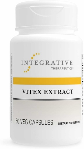 [BRSWIY3YON4WOC36] Integrative Therapeutics Vitex Extract - Period Care Supplement for Premenstrual Support* - Menstrual Supplement for Women* - Vegan, Gluten-Free & Dairy-Free - 60 Capsules (60 Servings)