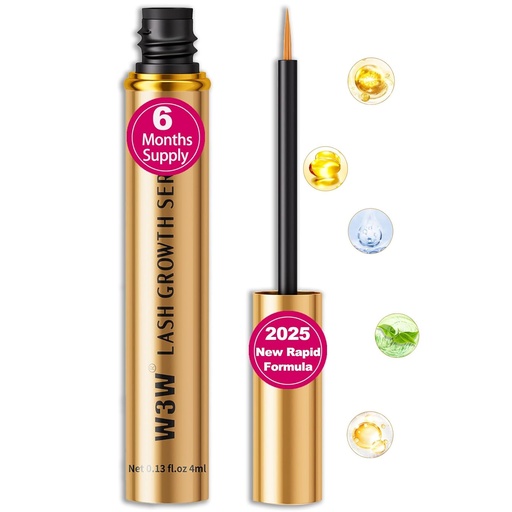 [BRSROBIZAUBRYHTA] Lash serum, 2025 Upgraded, Rapid Eyelash Growth Serum for Stronger,Healthier Lashes,Eyebrow Growth Serum,Natural Ingredients(Upgraded Lash Surem)