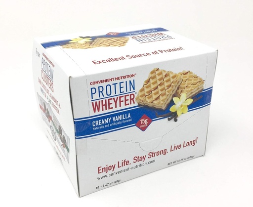 [BRSWIZI3DN6RS3LE] Protein WHEYFER Vanilla 10/Box