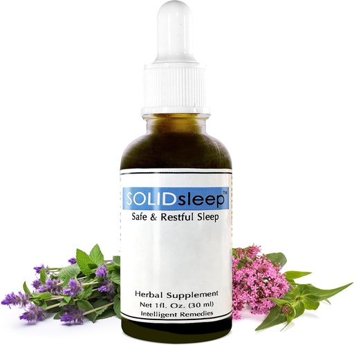 [BRSROAD5BNYRSC3D] Liquid Sleep Aid with Valerian, Magnolia Bark, Nepeta & Passion Fruit - Mindful & Natural Sleep Aid Liquid Extract - SOLIDsleep Sleep Supplements for Adults 30ml