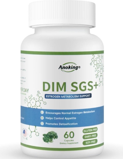 [BRSRAGIPDMPBYH35] DIM Supplement for Hormonal Balance, 200 mg, 25 mg SGS, Vegan, 60 Capsules