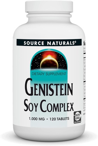 [BRSWIYQMCMIAKALE] Source Naturals Genistein Soy Complex* 1000 mg - 120 Tablets