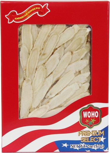 [BRSWIGLYAYHWIGYZ] Woho #126.2 American Ginseng Slice Medium 2oz Box