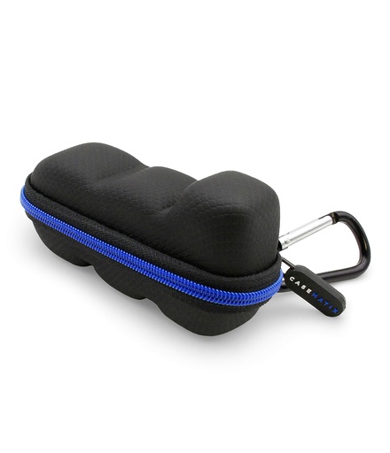 [BRSWYZQNAB6GEAAZ] CASEMATIX Asthma Inhaler Travel Case with Lanyard and Clip-on Keychain Carabiner, Includes Inhaler Holder Case Only, Black