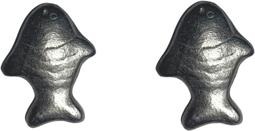 [BRSRMGIRCR7GOFD7] Iron Fish for Iron Dificiency 2 Pakker af Iron Fish med gavepose, Iron Fish til madlavning, Kogning værktøjer til at reducere jernmangel Risici