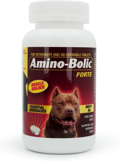 [BRSRAGD7AFYR6GQ3] Amino - Bolic Forte Nutritional Supplement for Working Dogs by Interfarma Corp