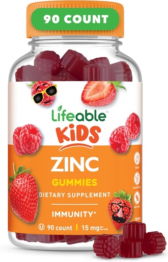 [BRSWYBQROYBG22YU] (原始内容存档于2019-09-25) (中文(中国大陆) ). Lifeable Zinc Gummys for Kids | 15mg | Great Tasting Kids Zinc Supplements | GMO Free Vegetarian Zinc Vitamins | |  for  for |  Healthy  Healthy  Healthy  Kids  Kids 90 Gummys | | | | | | | | | | | | | | | | | | | |