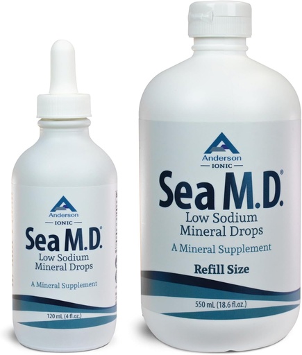 [BRSRMBI6BAFRMCDP] Anderson 's Trace Minerals & Refill Pack (Rozmiar gospodarczy dla rodziny)