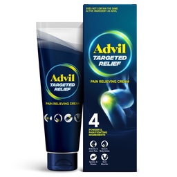 Advil Targeted Relief Pain Relieving Cream, Up to 8 Hours of Powerful Relief of Minor Arthritis Pain, Joint Pain, Lower Back Pain and Muscle Pain - 4 oz
