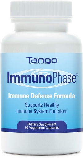 [BRSWIYQMDIGROF3U] ImmunoPhase Natural Herbal Immune Support Supplement for Healthy Immune Function and Seasonal Health Challenges (60 Vegetarian Capsules)