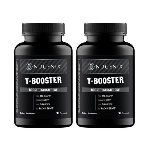 [BRSROBQNOEBGA2DF] Nugenix T Booster - Free Testosterone Booster Supplement for Men, 180 Count