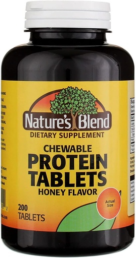 [BRSWGHT4BMDQKCD6] Protein Tablets Honey Flavor 200 Tabs