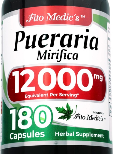 [BRSROAABDMDQ43QU] FITO MEDIC 's Lab Lab de l'Estat de MEDIC pueraria mirifica 180 Caplesules  2001-20000 mg rwyrria pruifica Capsules  suplementaris per a la dona Zimpokeruke va extreure Ultra d'alt aviació.