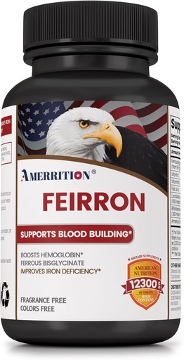 [BRSRAGL7OF6AED3Z] Feirron Tablet, Support Blood Building - 60 Count