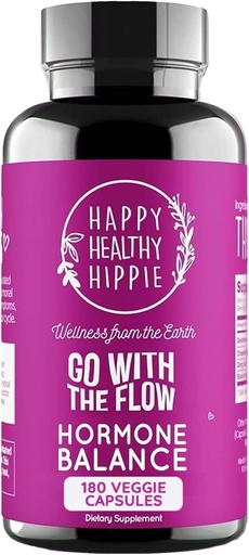 [BRSRMAAYCIDQ4EY4] Hormone Balance for Women 180 Ct – PMS Support Supplement for Women, Menopause & Perimenopause | Bloating Relief, Menstrual Cramp, Mood, PMDD | Chasteberry, Black Cohosh, Dong Quai | Vegan, Non-GMO