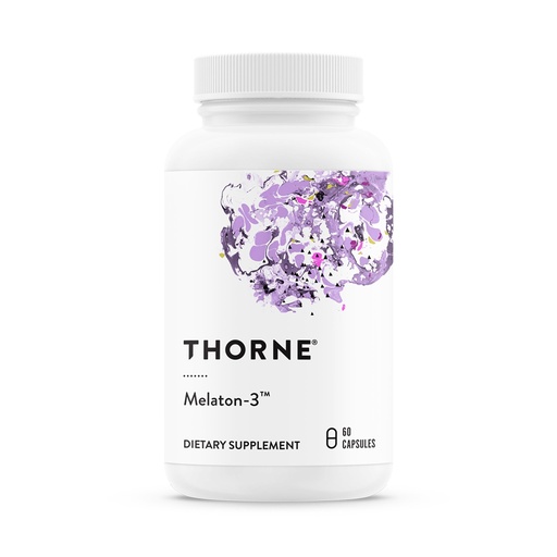 [BRSWIYQPAQIRW2QZ] Thorne Research - Melaton-3 (3 mg) - 60's