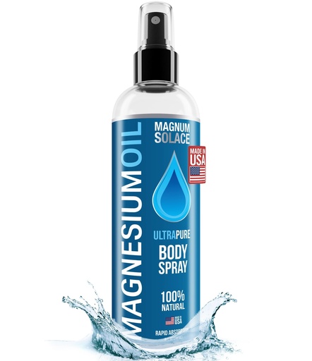 [BRSWIHD5PMFRUHTG] Pure Magnesium Oil Spray - 100% Natural Magnesium Spray - Sourced from the Sea