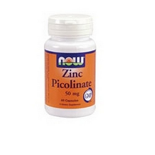 [BRSWIZDQCEMRSAD2] Now Foods Zinc Picolinate 50 mg - 60 Caps