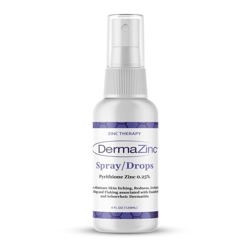 [BRSWIEA2OQEBCCDU] DermaZinc Therapy Spray/Drops, Zinc Spray for Skin Disorder Relief Drops for Psoriasis, Dermatitis, Eczema, and Other Skin Condition Symptoms, 4oz