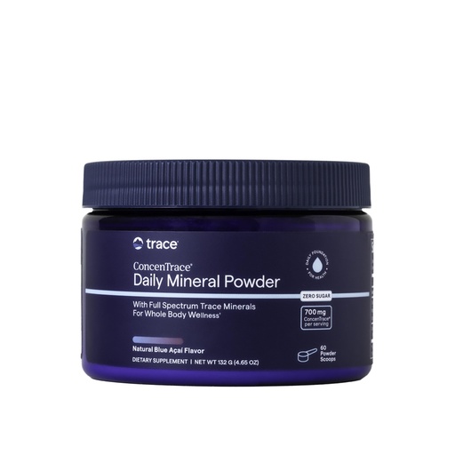 [BRSRE2QFA54A2332] Trace Minerals ConcenTrace Daily Mineral Powder - Supports Energy, Digestion, Bone Health - 70+ Multiminerals Supplement with Ionic Magnesium, Chloride, & Potassium, Sugar-Free (60 Servings)
