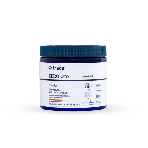 [BRSREZQFC4MQGYAV] Trace Minerals ZeroLyte Salty Watermelon Flavor - Sugar Free Electrolyte Drink Mix - Supports Hydration, Energy, Stamina - Ancient Sea Salt, Full Spectrum Minerals, Coconut Water - 45 Servings