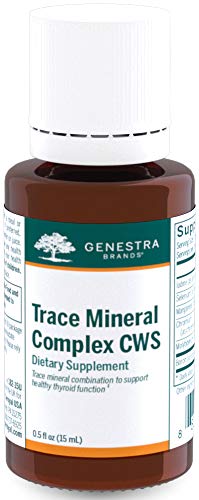 [BRSWK2YFCQMA2ET2] Genestra Brands Trace Mineral Complex CWS | Supports Thyroid Function and Helps Protect Against Oxidative Stress | 0.5 fl. oz.