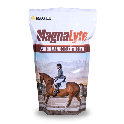 [BRSWYBIZBMJQKG3J] MagnaLyte Loose Salt and Electrolytes for Horses by Eagle Equine | Mineral sea Salt, Trace Minerals, Electrolytes | 4 lb Bag