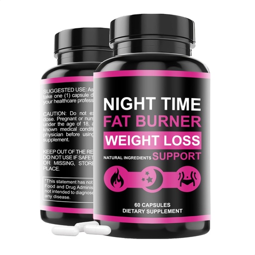 [BRSRGYL4OV7ROCDB] WZI Nighttime Formula 𝐅𝐚𝐭 𝐁𝐮𝐫𝐧𝐞𝐫 Designed specifically for Women, 60 Capsules