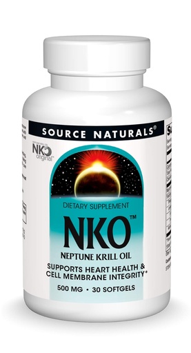 [BRSWIYT7O4IA2HLU] Source Naturals NKO Neptune Krill Oil 500mg - 30 Softgels