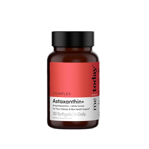 [BRSREH3YOF7AKYDO] me today Complex Astaxanthin+ 8mg Supplement - Powerful Antioxidant Support Softgels - Natural Skin Health & Cellular Wellness Complex with White Tomato Extract - 30 Servings
