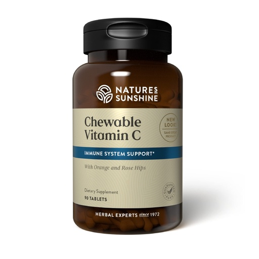 [BRSWIZYDBV5AM2LE] Nature's Sunshine Chewable Vitamin C 250mg 90 Tablets