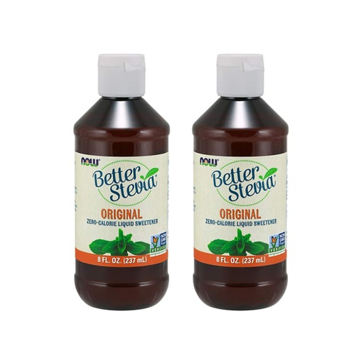 [BRSWIGQ5BRYRYFT4] Now Foods Better Stevia Original Liquid Extract, 8 Ounce Bottle (Pack of 2)