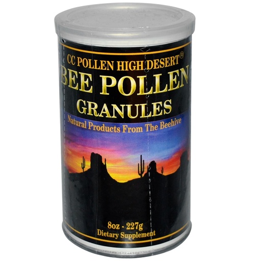 [BRSWI2T4O4BRKFTM] C C Pollen Bee Pollen Raw Granules - 8 oz